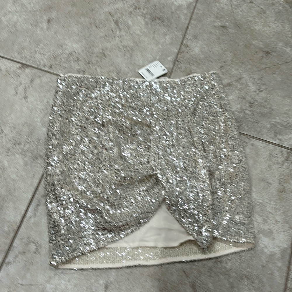 NWT Free People Sequin Skirt Size 4